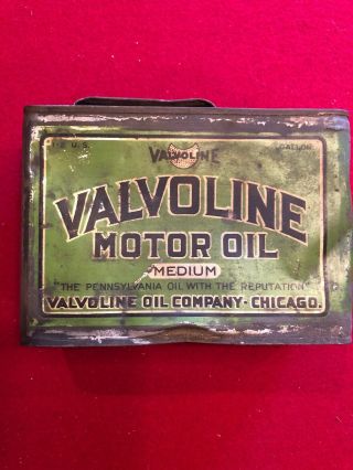 Vintage Valvoline Motor Oil Can
