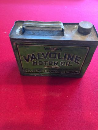 Vintage Valvoline Motor Oil Can 2