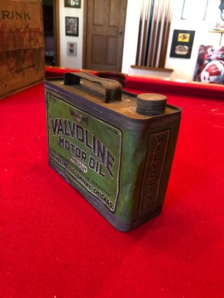 Vintage Valvoline Motor Oil Can 7