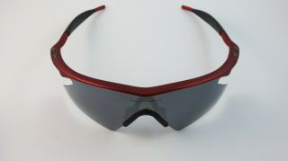 Oakley M Frame Fmj Red Black Iridium Heater 09 - 141 Rare