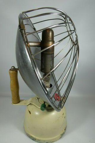 Old Vintage BIALADDIN BOWL FIRE Paraffin Heater Kerosene Radiator 7