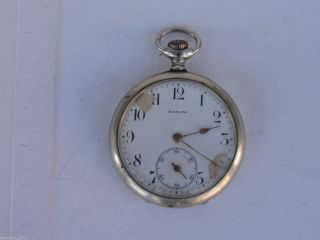 Rare Antique Swiss Pocket Watch Zenith Swan - Neck Regulateur 1900 