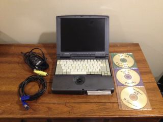 Panasonic Toughbook Cf - 45 Laptop Windows 98 Vintage Retro Gaming Tough Cf 45