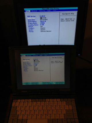 PANASONIC TOUGHBOOK CF - 45 Laptop WINDOWS 98 vintage retro gaming tough cf 45 2