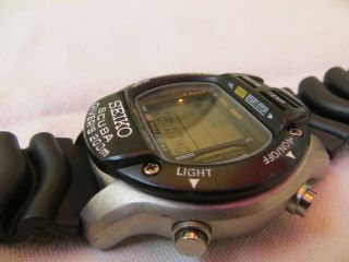 Seiko M796 Digital Scuba Divers Vintage Watch Computer