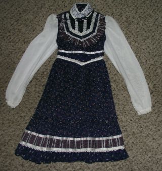 Vintage Gunne Sax Dress Girls 8