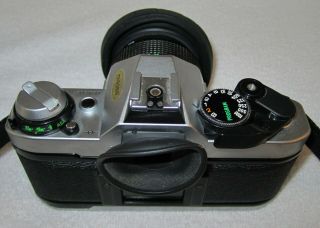 Vintage Canon AE - 1 Program 35mm SLR Camera FD 50mm 1.  4,  Leather Case 4
