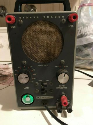 Vintage Heathkit Signal Tracer It - 12