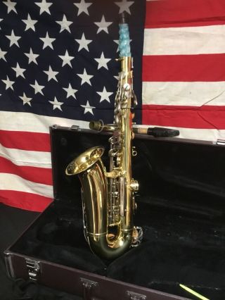 Rare Vintage Yamaha Yas - 23 Alto Brass Saxophone
