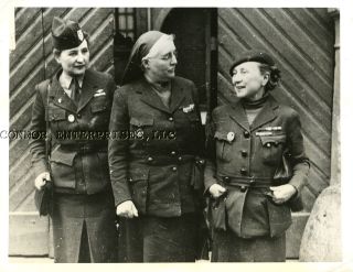 1940 Wwii Press Release Photo Louise Thuliez Sentenced To Death 1002