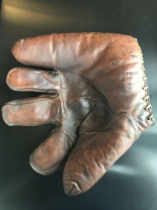 Antique/vintage Hack Wilson Stall And Dean 8062 Baseball Glove