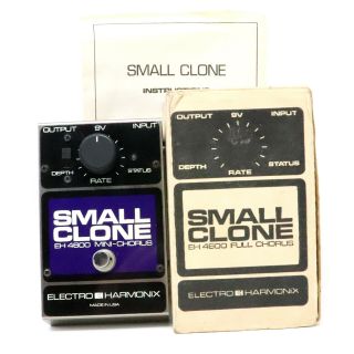 Vintage 1983 Electro - Harmonix Small Clone Mini - Chorus - Sad1024 -