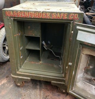 Vintage Hassenforder Safe Dial And Locking Mechanism