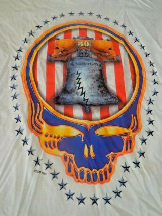 Rare Vintage Grateful Dead 50 1994 at the Spectrum October 5,  6,  7 t - shirt LARGE 2