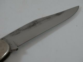 Vintage Case XX 6165SAB Large Folding Hunter Knife with Sheath 1940 - 1964 2