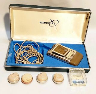 Vintage Hearing Aid Radioear 980 1960 