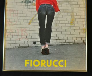 VTG 1982 Fiorucci Italian Fashion Poster Graffiti Artist 3