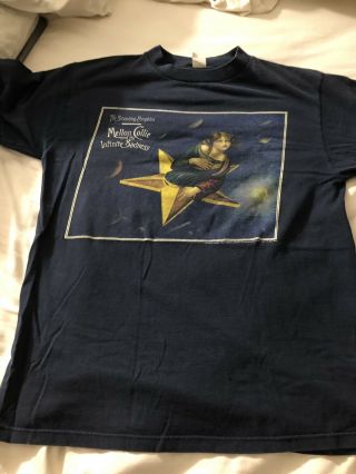 Smashing Pumpkins 1996 Vintage Tour T Shirt Large Mellon Collie Siamese Dream