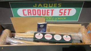 Vintage Jaques Of London Croquet Set Holmwood 71360