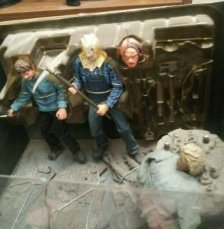 Friday The 13th 25th Anniversary Boxed Set Figure By Reel Toys Neca Vintage 2005