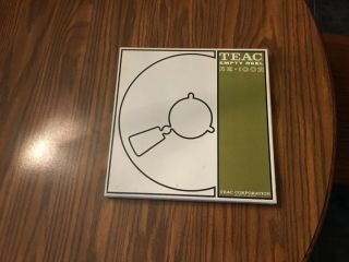 Vintage Teac 10.  5 Empty Metal Reel