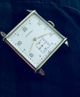 Vintage Longines Watch Co 10k Gold Filled Wrist Watch Running Dial