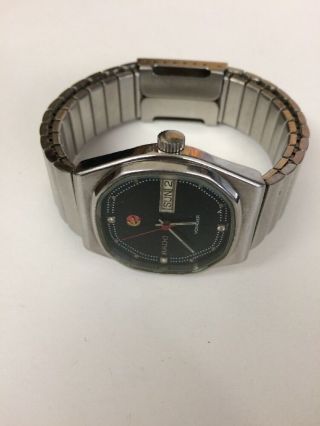 Men ' s Vintage Rado Voyager Watch Day/Date - Parts/Repair 3