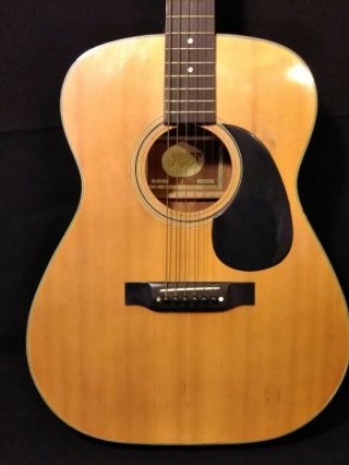 RARE Vintage 1976 Aspen D - 25 Acoustic Guitar.  Guitar made in Japan. 3