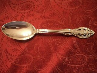 Gorham La Scala Sterling Serving Spoon 8 3/4 " No Monogram