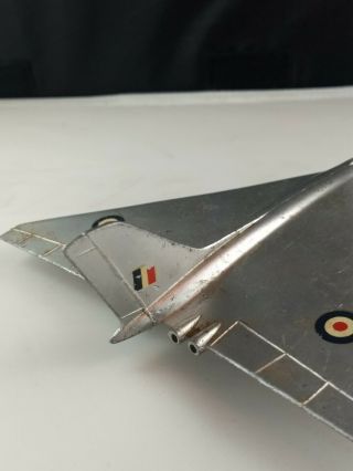 DINKY Toys Meccano 749 AVRO VULCAN Delta Wing Bomber,  RARE 5