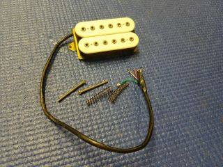 Dimarzio DP153 FRED Humbucker Guitar Pickup White - Vintage Late 80’s Early 90 ' s 5
