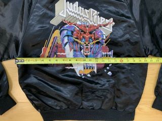 Vintage 1980s Judas Priest Jacket / Coat Defenders of the Faith Size Medium 4