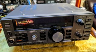 Kenwood Ts - 140s Vintage Ham Radio Transceiver Display Needs Attention