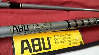 80 ' s ABU Plus 1132S 7 ' Fishing 2 (1/2 - 1oz) bait casting rod -,  /used? 3