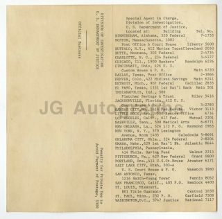 John Dillinger FBI Issued Vintage Wanted Notice U.  S.  DOJ,  Washington,  DC 2
