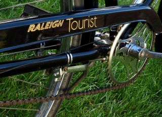 75 Raleigh Tourist Dl1 Vintage Ladies 3 Speed Bike Made In England Restored Rare