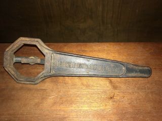Antique Vintage Buffalo Wire Wheel Corp Hub Cap Wrench Tool 6505 - B - 2