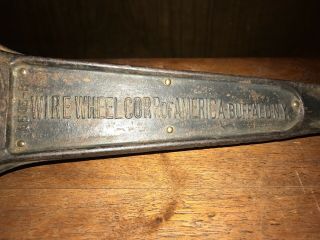 Antique Vintage Buffalo Wire Wheel Corp Hub Cap Wrench Tool 6505 - B - 6