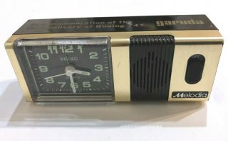 RARE GARUDA COMMEMORATIVE CLOCK - Delivery OF 1st BOEING 747 - Vintage Seiko 5