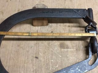 Rare Vintage English Wheel Portable Metal Forming 12 Inch Throat 5