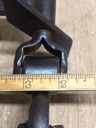 Rare Vintage English Wheel Portable Metal Forming 12 Inch Throat 8