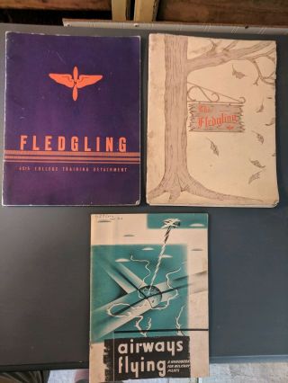 The Fledgling (2),  1943 Sept.  & Oct.  Issues,  Syracuse University,  Airways Flying