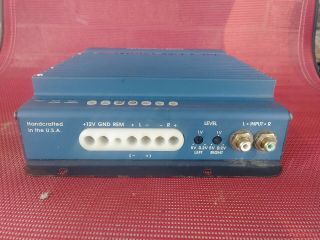 Old School Soundstream Reference 200S 2 Channel Amplifier,  RARE,  USA,  vintage 2