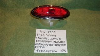 1948 - 1950 Ford Custom Vintage Nos Glass Taillight Frst48