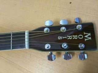 Morris Acoustic Guitar W - 40 rare JAPAN EMS F/S 2