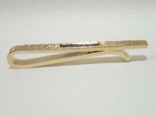 TIFFANY & CO.  14k gold tie clip with sapphires vintage item 7