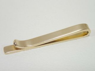 TIFFANY & CO.  14k gold tie clip with sapphires vintage item 8