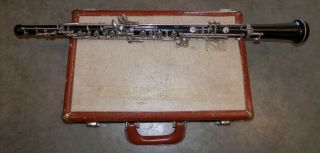 Vintage Noblet Paris France Wood Oboe Noreserve