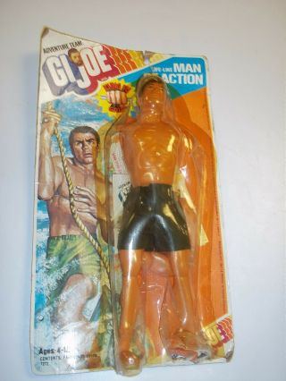Vintage 1975 Hasbro Gi Joe Figure Action Man 7272 Adventure Team