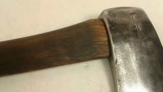 Vintage/Restored 4.  5Lb Hytest Forged tools axe Spotted Gum handle 3